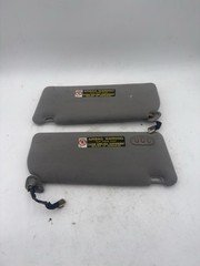 01-05 Lexus IS300 Left And Right Sun Visor Set HomeLink Gray OEM 