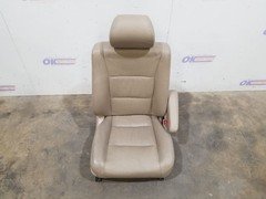 01 2001 TOYOTA LAND CRUISER SEAT FRONT RIGHT PASSENGER BEIGE LEATHER 