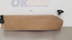 01 JEEP WRANGLER TJ SUN VISOR RIGHT PASSENGER TAN