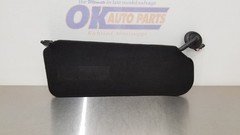 02 CHEVY CORVETTE SUN VISOR LEFT DRIVER BLACK 