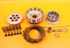 03 - 08 KFX400 LTZ400 DVX400 Clutch Set Basket Hub Pressure Plate Hardware