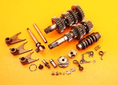 03 - 08 KFX400 LTZ400 DVX400 Transmission Main Counter Shaft Gears Drum Forks