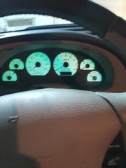 03 04 2003 2004 cobra Mustang Speedometer Gauges cluster svt 110k miles