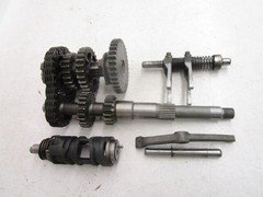 04 Yamaha YFM 660 Grizzly Transmission Trans 5KM-17681-10-00 2004-2008