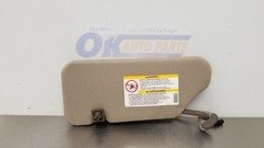 05 CADILLAC XLR SUN VISOR RIGHT PASSENGER SHALE