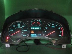 07-09 CHEVY EQUINOX INSTRUMENT GAUGE CLUSTER SPEEDOMETER TACH MILEAGE PROG 1785