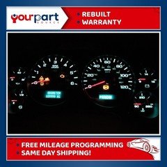 07-10 1500 2500 SIERRA SILVERADO SPEEDOMETER INSTRUMENT CLUSTER 28186388 REMAN