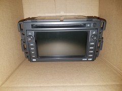 08-09 CHEVROLET GMC STEREO HYBRID NAVIGATION GPS MAP DISPLAY HEAD UNIT 25857364