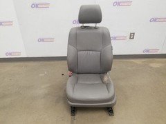 08 TOYOTA 4 RUNNER SEAT DRIVER FRONT BUCKET WITH SRS GRAY LEATHER SEE IMAGES   