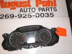 09 AUDI A4 SPEEDOMETER 580384