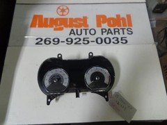 09 JAGUAR XF SPEEDOMETER CLUSTER W/O SUPERCHARGER OPT MPH THRU VIN R23029 525195