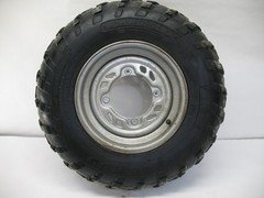 09 Polaris Sportsman 400 4X4 H.O. Left Front Wheel 1521094-486