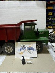 1 black air cleaner and 1 horn for Vintage Buddy L Mack Dump Truck, Quarry truck