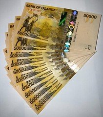 1 MILLION UGANDA Shillings - NEW 2024 Banknotes, UNC - 20 x 50000 UGX Money