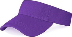 1 Piece of Sport Wear Athletic Visor Sun Sports Visor Hat Visor Adjustable Cap f