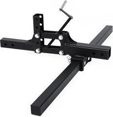 1 Point Hitch Implement Lift Adjustable For ATV UTV Lawn Tractor w/ 2" Receiver