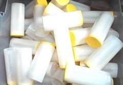 (1) Silver Maple Leaf Coin Tube (Empty) - Yellow Cap - 1 Tube from Monster Box