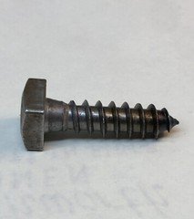 (10) 3/8 X 1 1/2 Square Head Lag Bolt Screw Steel Plain Blacksmith Antique