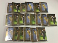 (10 complete sets) 2001 Upper Deck Golf TIGER WOODS Tiger Tales RC 300 card lot