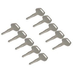10 pcs key Fits Komatsu Keys 787 for Excavator Grader Dozer Loader Heavy Equipme