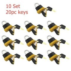 10 set Padlock Pad Lock 20keys For Caterpillar 5P8500 5P8501 246-2641 New Style
