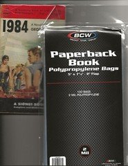 100 BCW PAPERBACK BOOK Bags (Sleeves) Polypropylene 2MIL 5 x 7 3/8"