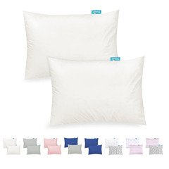 100% Cotton Baby Kid Pillowcase Washable Travel Pillowcase 2 Pack Multi-Color