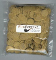 1000 Count 3/4" .750" 19mm BRASS Pipe Screens HIGHEST QUALITY - MADE IN USA! 