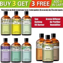 100mL Essential Oils  -Pure and Natural- Premium Grade Aromatherapy Diffuser Oil