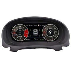 10.25" Digital Instrument Cluster Speedometer For VW Sharan Dashboard CarPlay