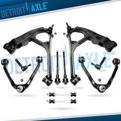 10pc Front Lower Upper Control Arm Kit for 2000 - 2006 Chevy Tahoe GMC Yukon