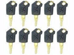 10x Key Heavy Equipment Ignition Loader Dozer Key For Caterpillar 5P8500 CAT