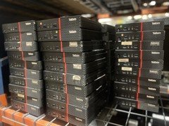 10x Lenovo ThinkCentre M900 MFF, i5-6500T, 2.50GHz, 8GB RAM, 256GB SSD-No OS/AC