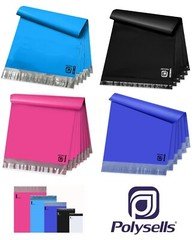 10x13 Poly Mailers Self Seal Waterproof Shipping Bags for Clothing Multi-color