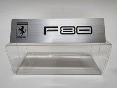 1/18 Ferrari Metal Name Plate Plaque for CMC BBR Hot Wheels Kyosho Bburago KK 1/18 Ferrari Metal Name Plate Plaque for CMC BBR Hot Wheels Kyosho Bburago KK