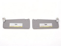 12-18 BMW 330 F30 Sun Visor Shade W Mirror Illuminated Left Right Side Set OEM