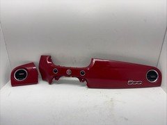 12 Fiat 500 Dash Dashboard Trim Panel Set Air Vent Red