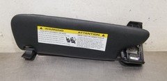 12 PORSCHE BOXSTER S 987 SUN VISOR RIGHT PASSENGER BLACK