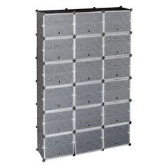 12-Tier Portable 72 Pair Shoe Rack Tower Shelf Storage Cabine Organizer 36 Grids
