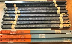 1/2" x 10" oal hacksaw blades 123pc lot-see details