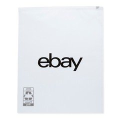12" x 15" Frosted Zipper Clothing Bag