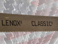 (120") 10' x 1" x .035 x 8/12  M42 Bi-Metal Blades Lenox Classic Pro 1 Pcs