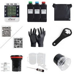 120 135 35mm Film Processing Developing Kit Darkroom Bag bottle Opener Timer