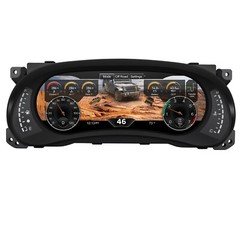 12.3" LCD Instrument Cluster Speedometer Dashboard For Jeep Wrangler JK 2011-18