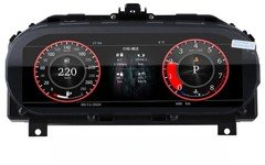 12.3" Update Gauge Digital Dash Instrument Cluster LCD For Jaguar F-TYPE 2013-20