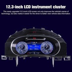 12.3" Update Gauge Digital Dash Instrument Cluster LCD for VW Touareg 2003-2010