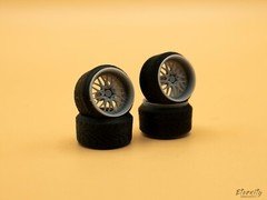 1/24  Work Wheels Rezax II 19 inch 3D Print-US SELLER