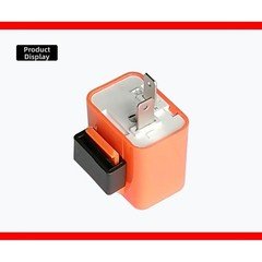 12V For Motorcycle Flasher Relay Adjustable Timing and Beep for LED Signals