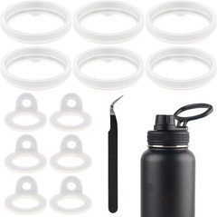 13 Pcs Seal Replacement for Thermoflask 24/32/40/64oz, Water Bottle Lid