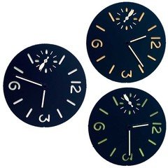 1.36in Watch Dial Luminous Watch Hands for ETA 6497 ST3600 Movement Watch Parts